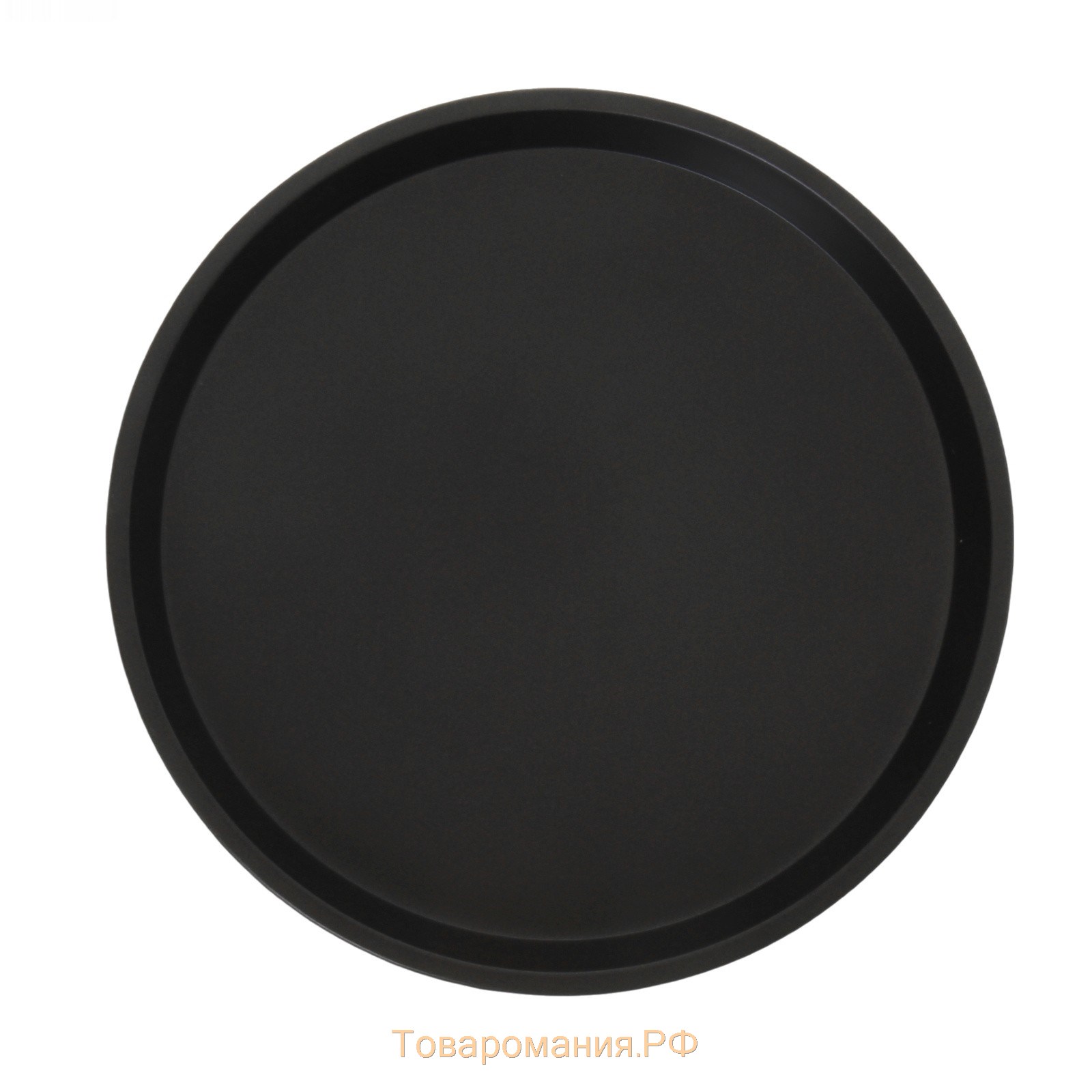 Форма для пиццы «Жаклин», d=32 см, антипригарное покрытие, цвет чёрный