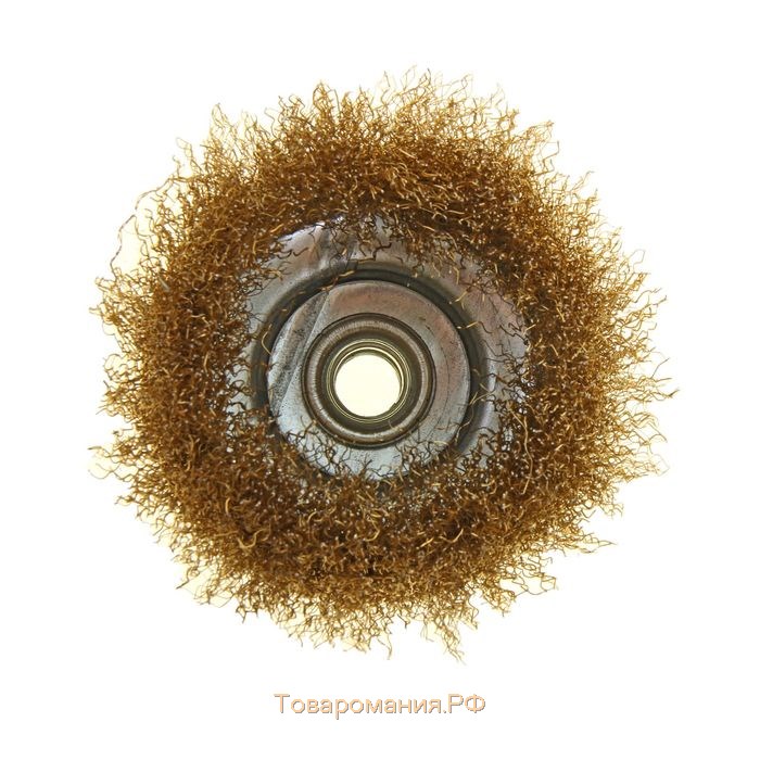 Щетка металлическая для УШМ ТУНДРА, "чашка", М14, 100 мм