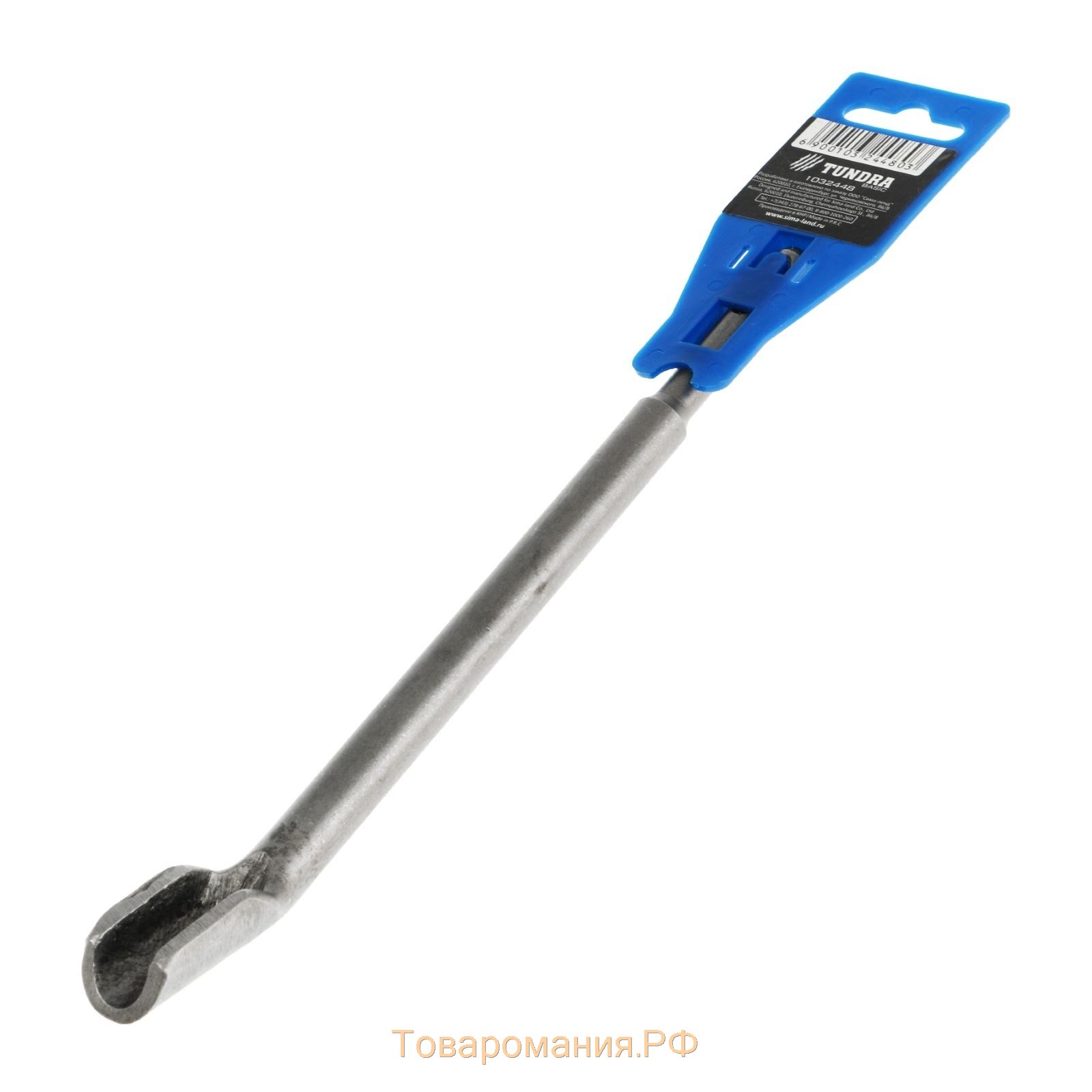 Зубило канальное ТУНДРА, SDS-plus, 14 х 22 x 250 мм