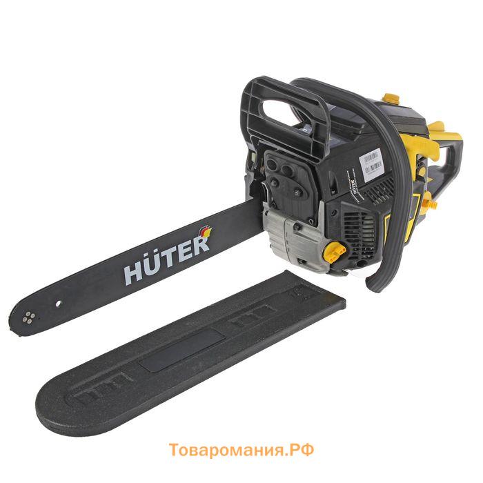 Бензопила HUTER BS-45М, 2300 Вт, 3.1 л.с., 16", шаг 3/8", паз 1.3 мм, 57 звеньев