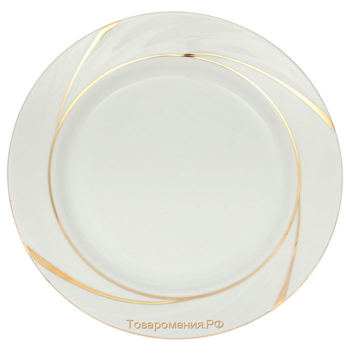 Сервиз столовый фарфоровый «Бомонд», 37 предметов, 2 вида тарелок