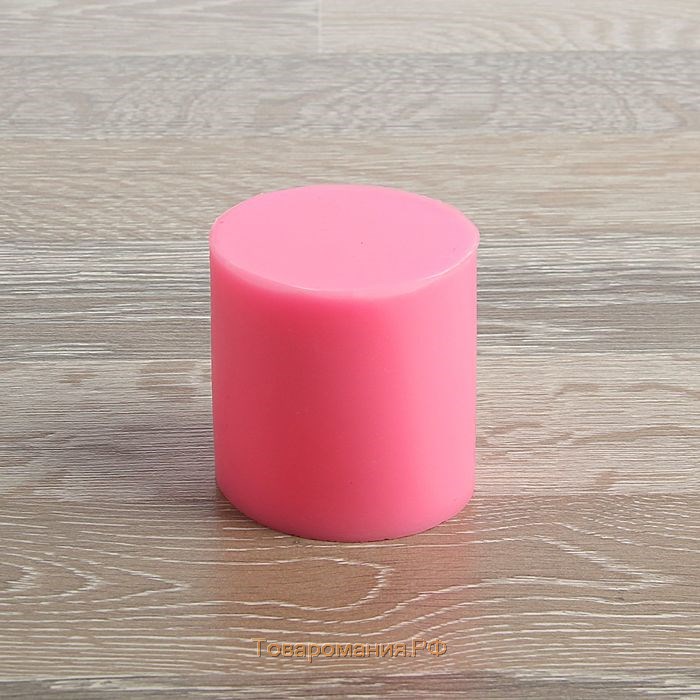 Молд «Совёнок», силикон, 5×5,5 см, цвет розовый