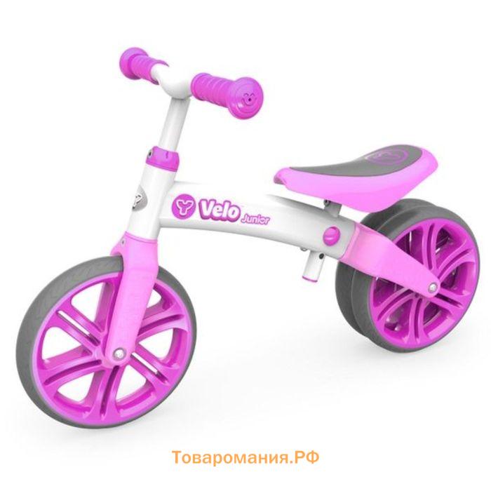 Беговел Yvolution Velo Balance, цвет розовый