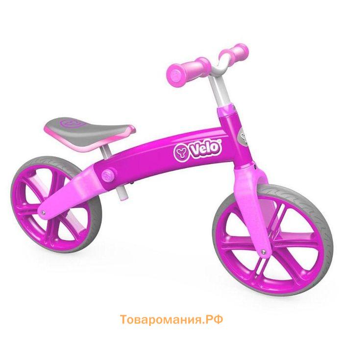 Беговел Yvolution Velo Balance, цвет розовый