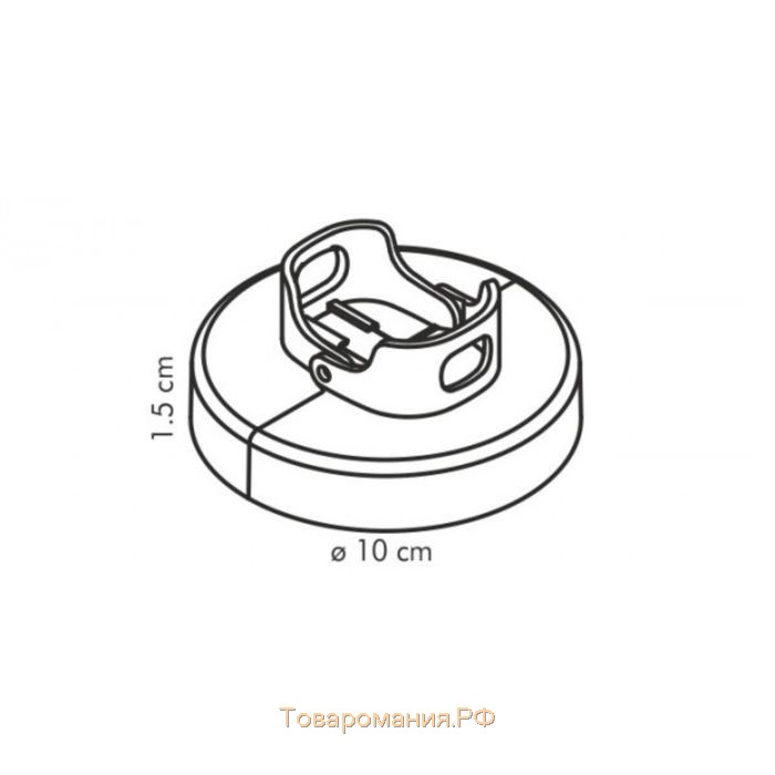 Формочка для гамбургеров Tescoma Presto, пластик