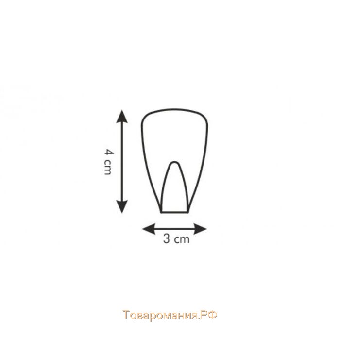 Клейкий крючок Tescoma Presto, 2 шт.