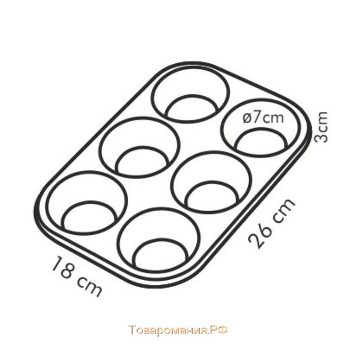 Форма Tescoma Delicia