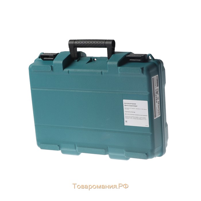 Дрель-шуруповерт Makita DF 347 DWE, 14.4В,2х1.5АчLi-ion,БЗП-10мм,0-400/0-1400об/м