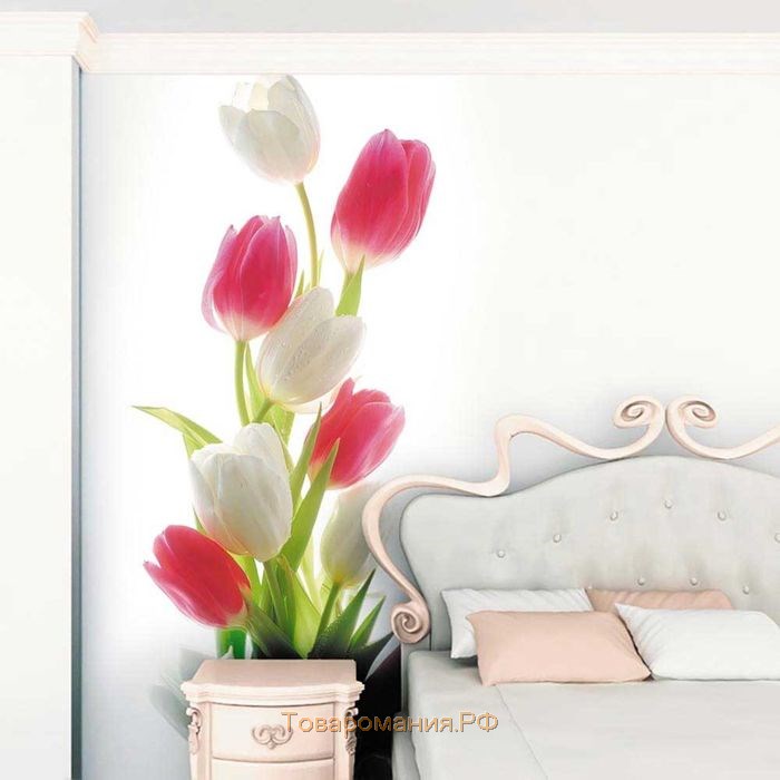 Фотообои "Тюльпаны" 1-А-107 (1 полотно), 150х270 см