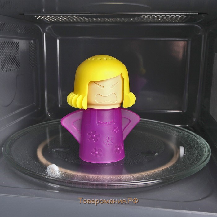 Устройство для чистки микроволновой печи Angry mama, цвет МИКС