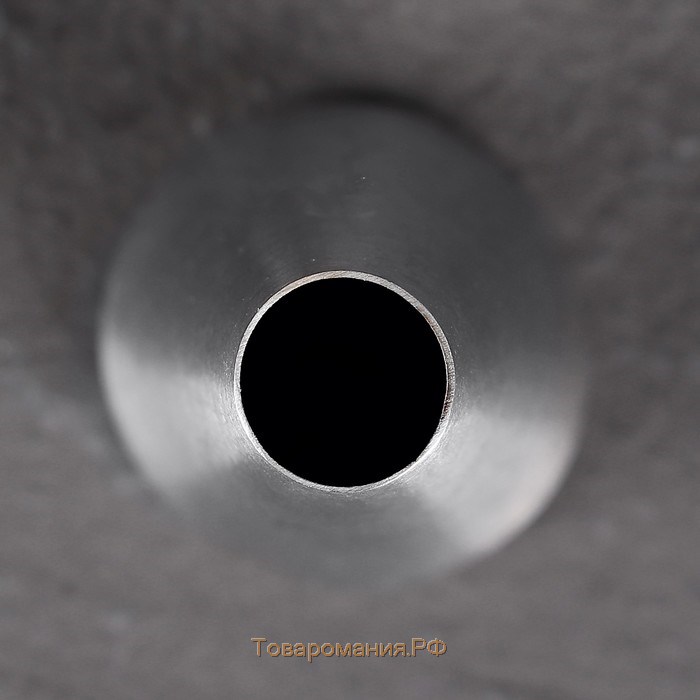 Насадка кондитерская KONFINETTA «Круг», d=2,8 см, выход 1,4 см, высота 3,9 см, нержавеющая сталь