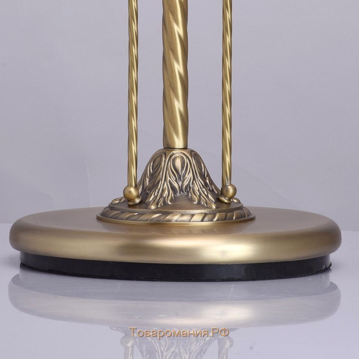 Торшер «Афродита», 1x60W E27, античная бронза 42x42x169 см