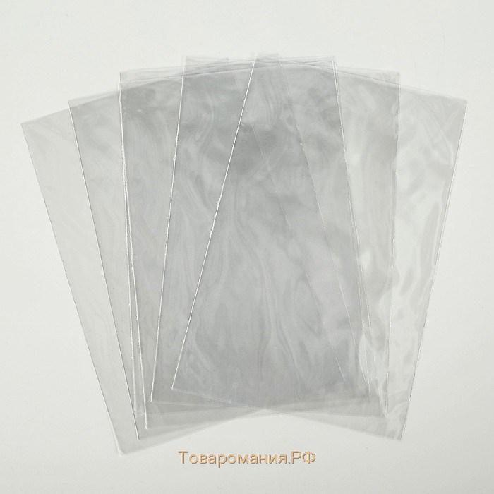Набор пакетиков для упаковки леденцов, 100 шт, 12,5×17 см, цвет прозрачный