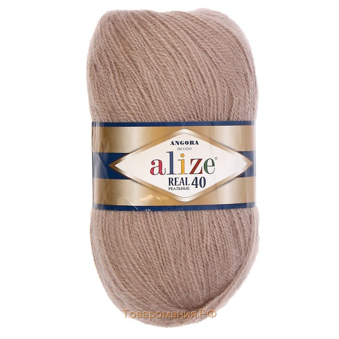 Пряжа "Angora real 40" 60% акрил, 40% шерсть 430м/100гр (541 норка)