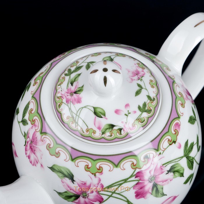 Чайник фарфоровый заварочный «Бланко», 800 мл, цвет белый