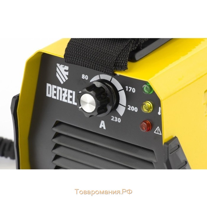 Сварочный инвертор Denzel DS-230 Compact, MMA, 230 А, ПВ 70%, диам.эл. 1,6-5 мм