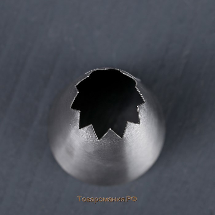 Насадка кондитерская KONFINETTA «Открытая звезда», d=3,4 см, выход 2 см, нержавеющая сталь
