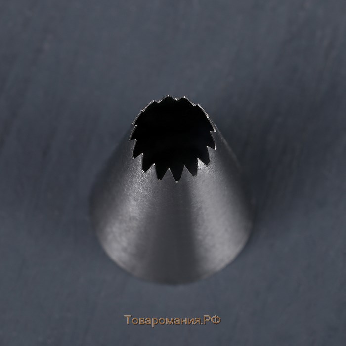 Насадка кондитерская KONFINETTA «Французская звезда», d=3 см, выход d=1,2 см, нержавеющая сталь