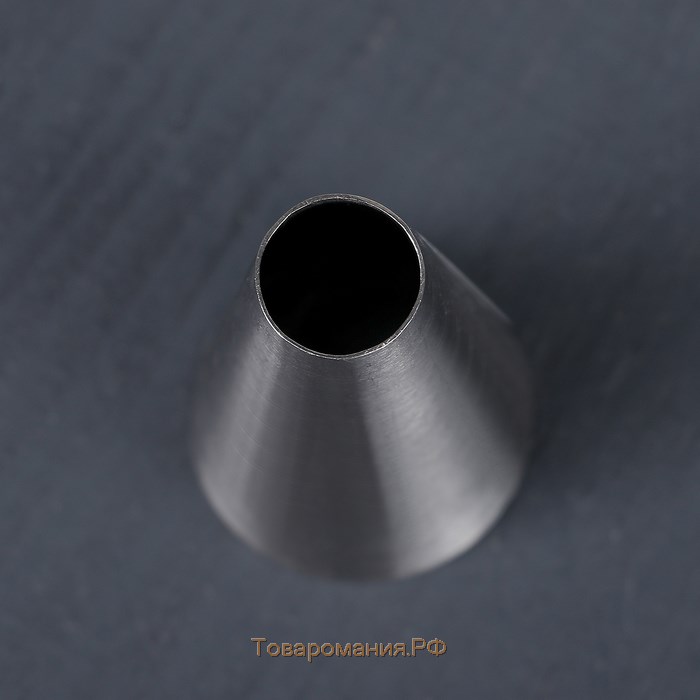 Насадка кондитерская KONFINETTA «Круг», d=3 см, выход 1,2 см, нержавеющая сталь