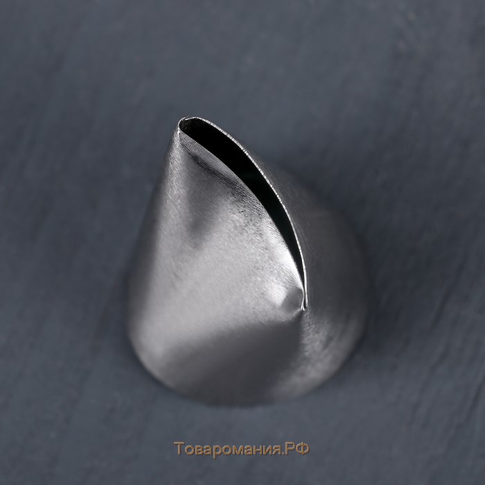 Насадка кондитерская KONFINETTA «Лепесток большой», d=3,4 см, выход d=3 см, нержавеющая сталь