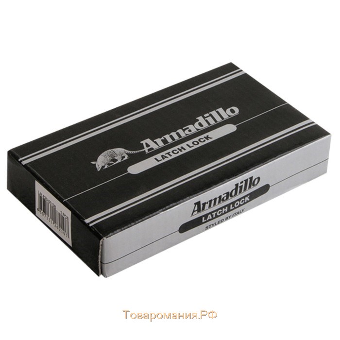 Замок врезной Armadillo LH 25-50 GP BOX, под ц/м,1 ригель+защёлка, о/п, цвет золото