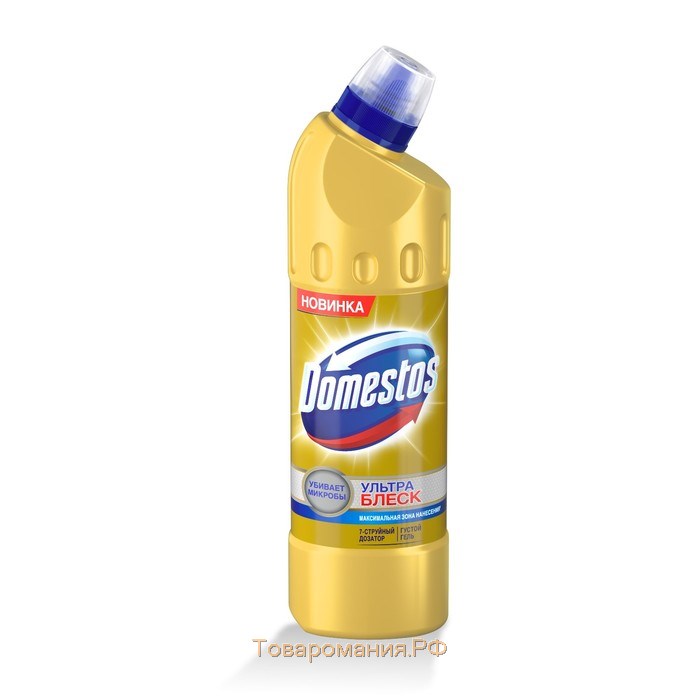 Чистящее средство Domestos "Ультра блеск", гель, для унитаза, 500 мл