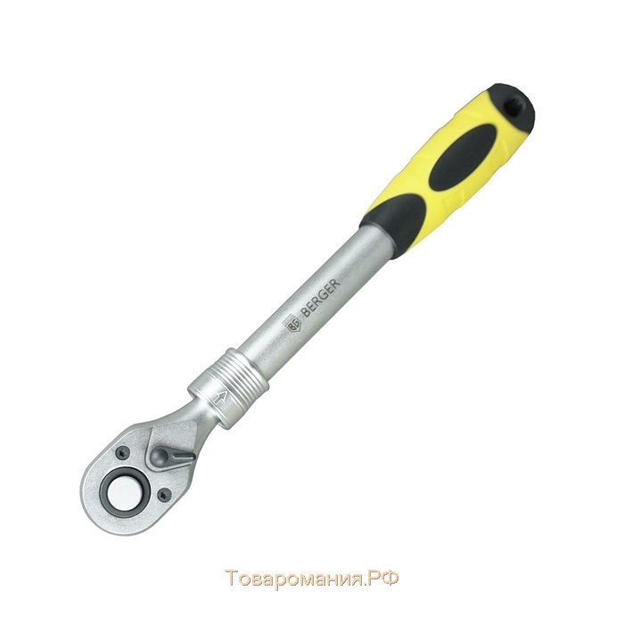 Трещотка телескопическая BERGER BG2282, 1/2", 305-445 мм