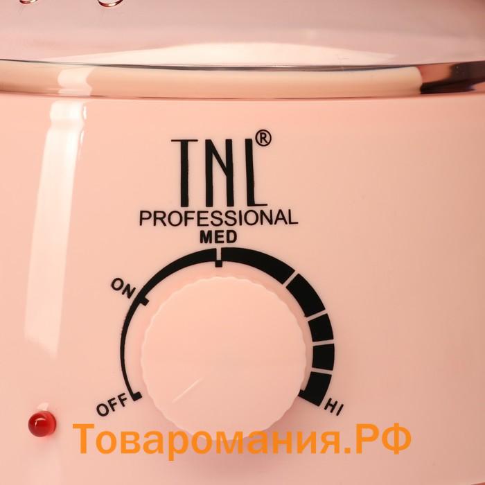 Воскоплав TNL wax 100, баночный 100 Вт, 400 мл, 35-100 ºС, розовый