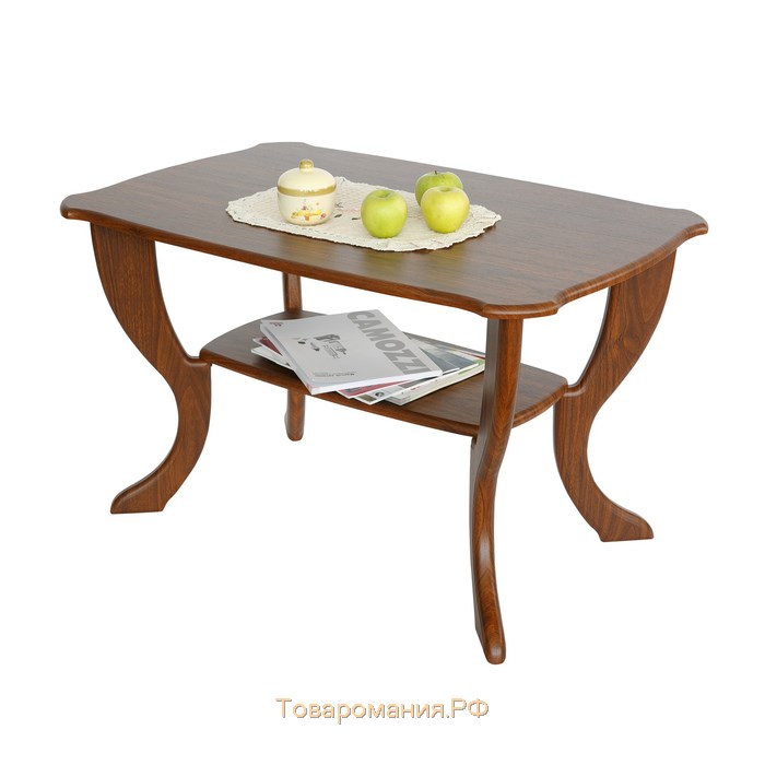Стол журнальный «Маэстро», сж-01, 900 × 600 × 560 мм, цвет орех