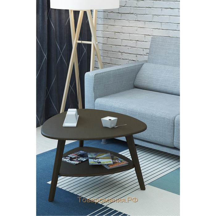 Стол журнальный «Бруклин», 770 × 780 × 500 мм, цвет венге