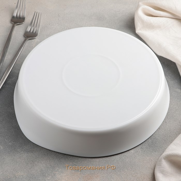 Форма для запекания Smart Cusine, 2,2 л, d=28 см, цвет белый