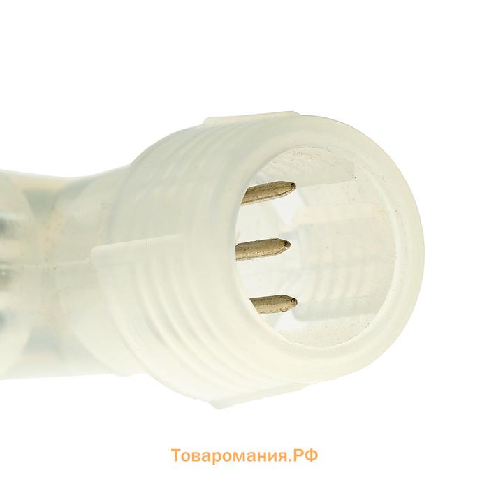 Угловой коннектор Lighting для светового шнура 13 мм, 3-pin