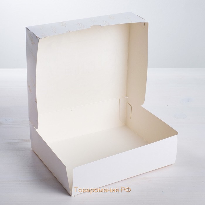 Кондитерская упаковка, коробка «Радости» 17 х 20 х 6 см