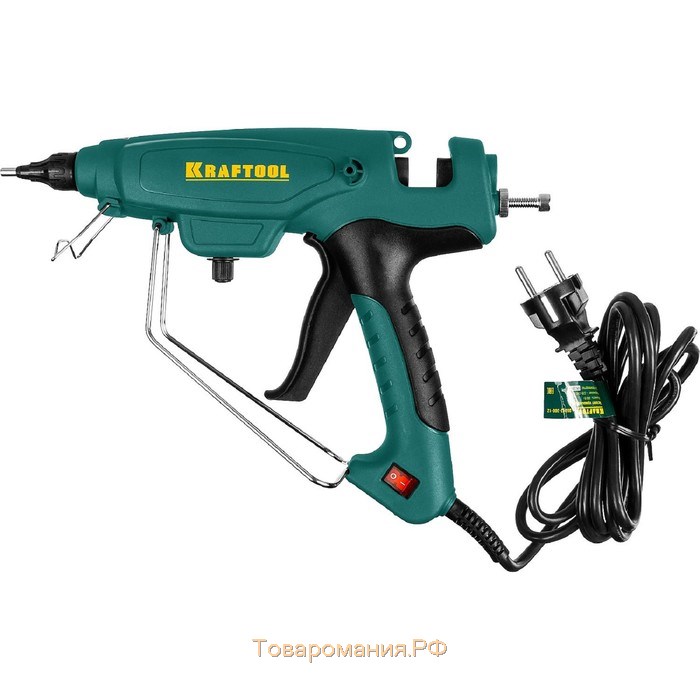 Клеевой пистолет Kraftool PRO 06843-300-12, 300 Вт, d=12 мм, 120-230°С, 2 г/мин