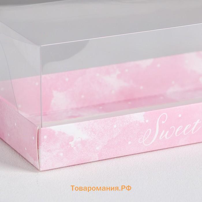 Коробка кондитерская «Sweet moments», 26, 2 х 8 х 9,7 см