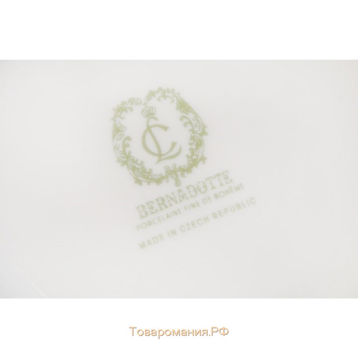 Кувшин Bernadotte, декор «Бледные розы, отводка платина», 1 л