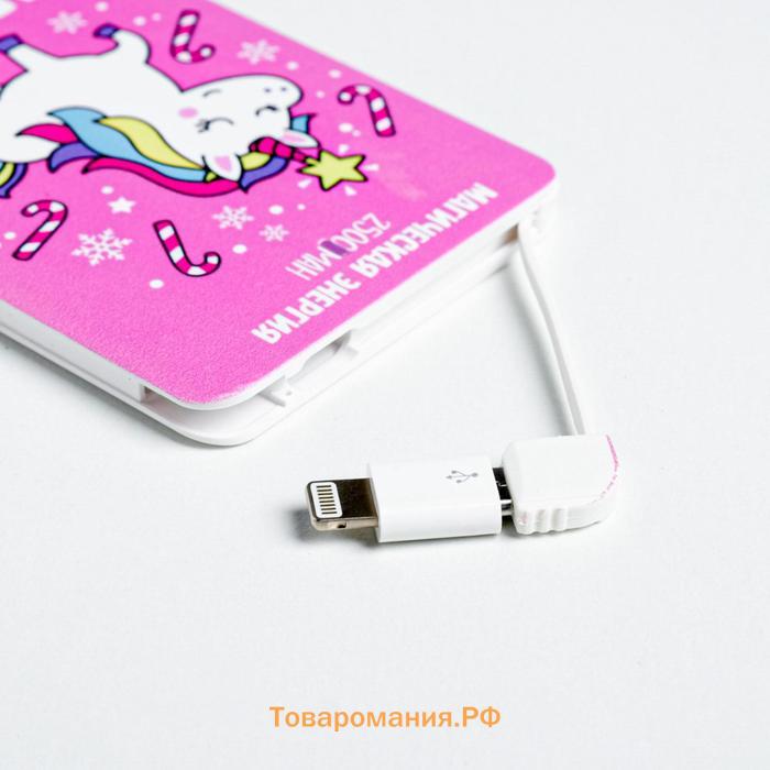 Зарядное устройство «Зарядись волшебством», 2500 mAh