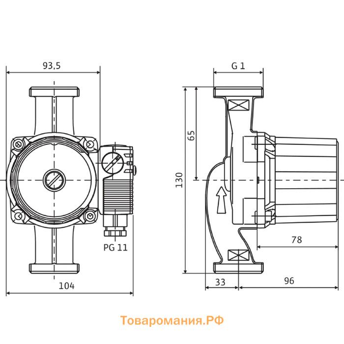 Насос циркуляционный Wilo STAR-RS 15/4-130