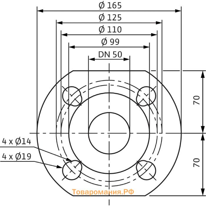 Насос циркуляционный TOP-S 50/4 DM PN6/10