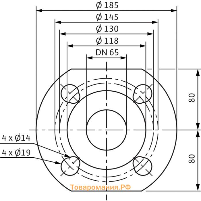 Насос циркуляционный TOP-S 65/10 DM PN6/10