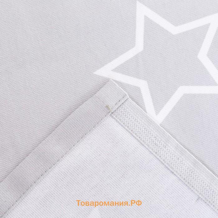 Покрывало  Grey star, 150*215 см, 100% хлопок