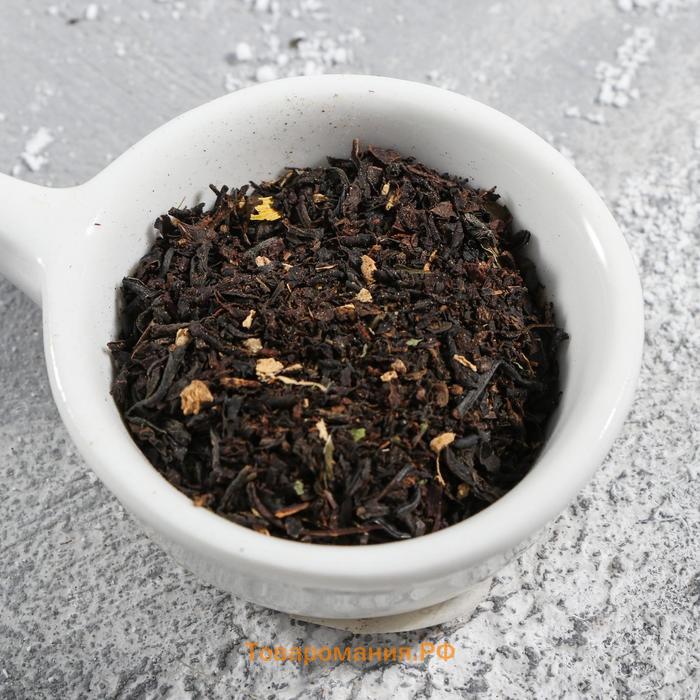 Новый год! Чай чёрный «Новый год: Горячий чай мужской»: с имбирём, 50 г.