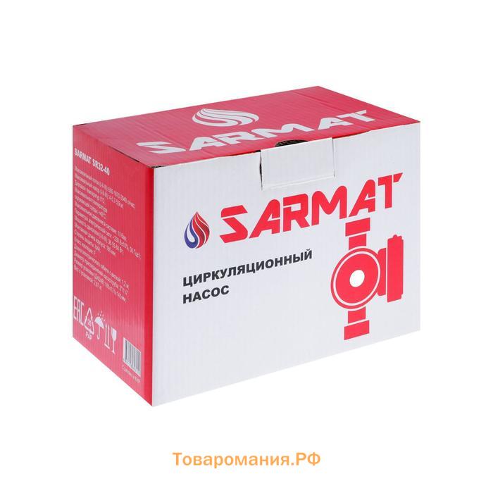 Насос циркуляционный SARMAT SR 32-40, 36/55/84 Вт, напор 4 м, кабель 1.2 м