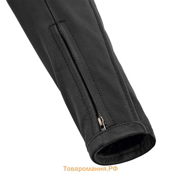 Куртка кожаная мужская CHEASTOR, размер M, чёрная