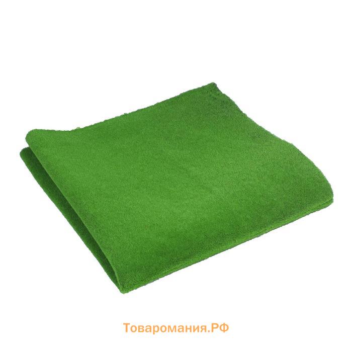 Мох искусственный, декоративный, полотно 1 × 1 м, зелёный, Greengo