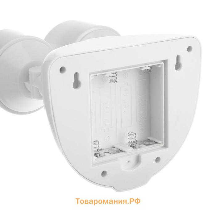 Светильник светодиодный с датчиком движения düwi Autonoma LED, 2х3 Вт COB, 4хАА, IP65