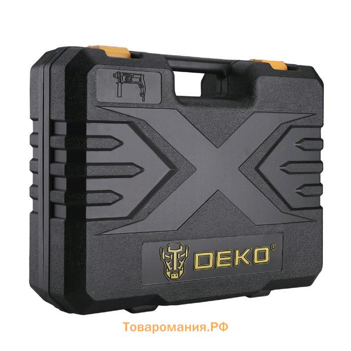 Перфоратор DEKO DKH850W, 850 Вт, 3 режима, 4800 уд/мин, 1300 об/мин, 3 Дж