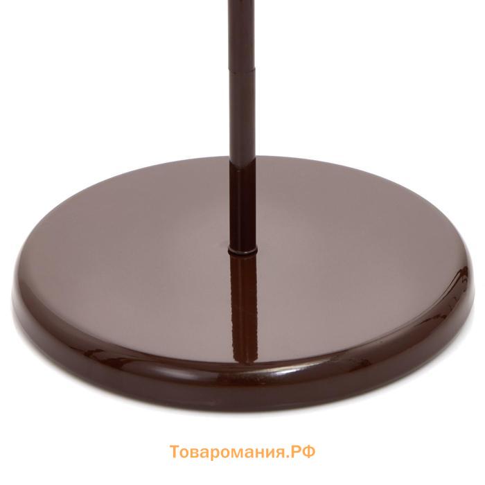 Торшер 2601 1х15Вт Е27 коричневый/шоколад
