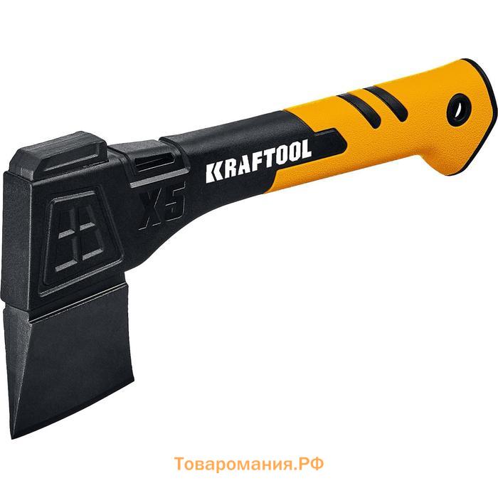 Универсальный топор KRAFTOOL Х5 20660-05, 550 г, 230 мм, рукоятка из армированного нейлона