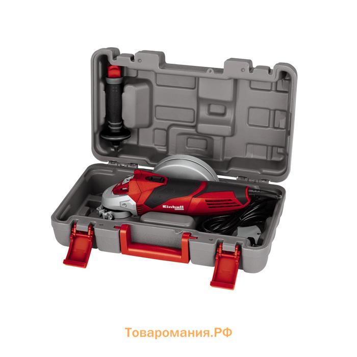 Угловая шлифмашина Einhell TE-AG 125/750 Kit, 750 Вт, d=125 мм, 12000 об/мин, кейс